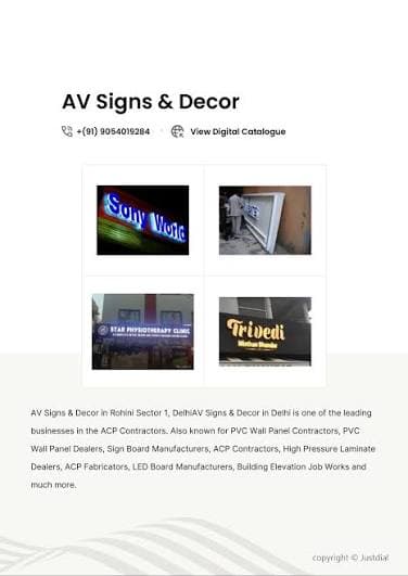 AV Signs & Decor