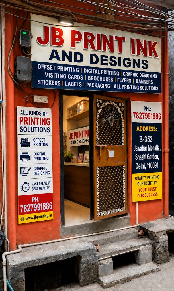 J.B Print Ink Printing Services