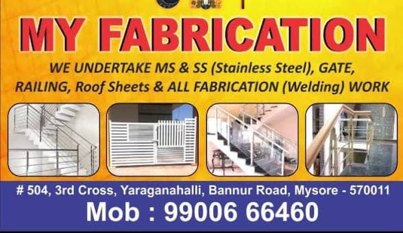 Asiya Fabrication Work MS Metal, SS Steel and Aluminum Fabrication