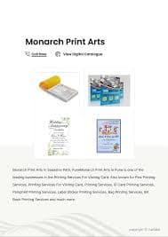 Monarch Print Arts