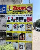 Zoom Printing Press Flex Vinyl Standee