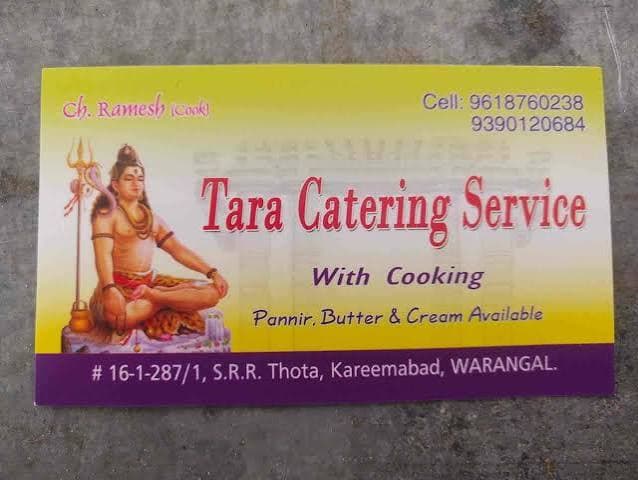 Tara Catering Service With Cooking