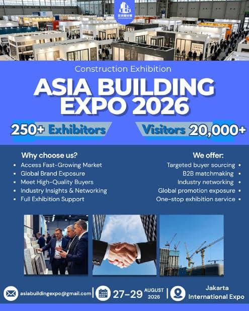 Asia Build 2026 - Construction & Building Solutions Expo — Surabaya, East Java, Indonesia