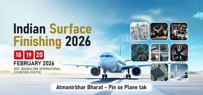 Indian Surface Finishing 2026 (ISF 2026) - A Celebration of Innovation, Sustainability & Excellence in Surface Engineering — Bengaluru, Karnataka, India