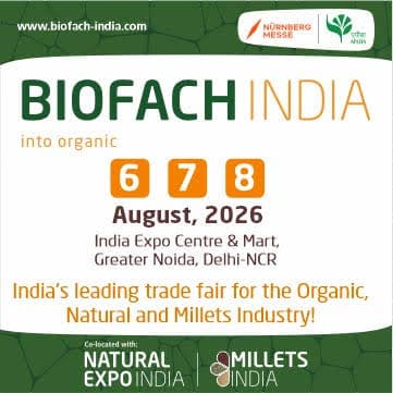 Biofach India 2026 - Organic & Bio Products — Greater Noida, Uttar Pradesh, India