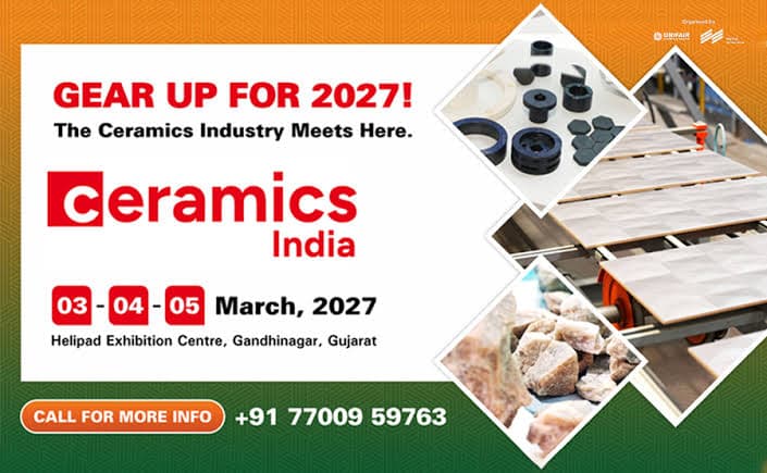 Ceramics India 2027 — Gandhinagar, Gujarat, India