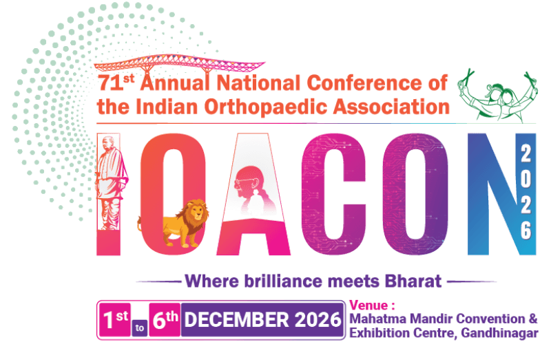 IOACON 2026 – 71st Annual Conference of the Indian Orthopaedic Association — Gandhinagar, Gujarat, India