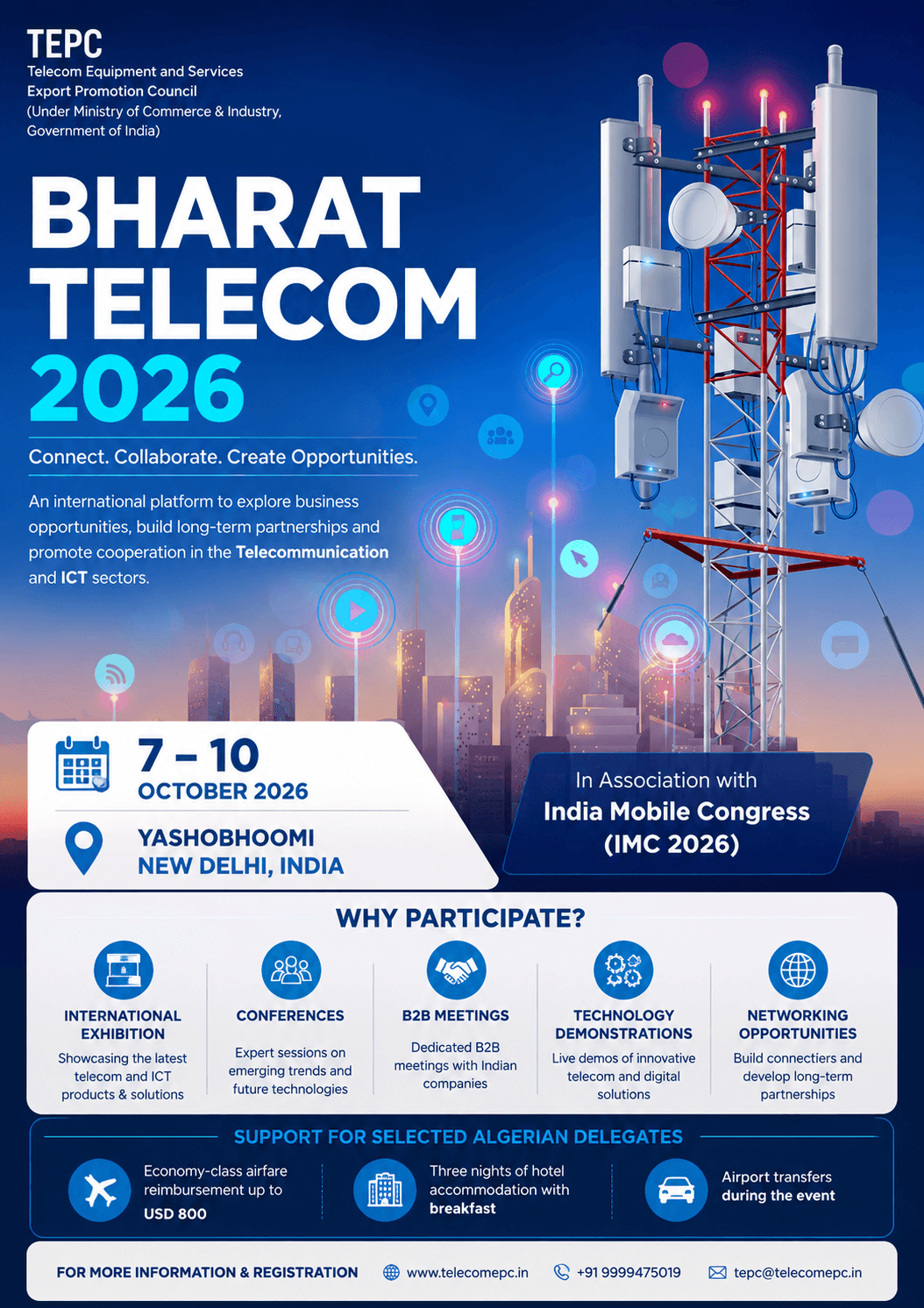 Bharat Telecom 2026 — New Delhi, Delhi, India