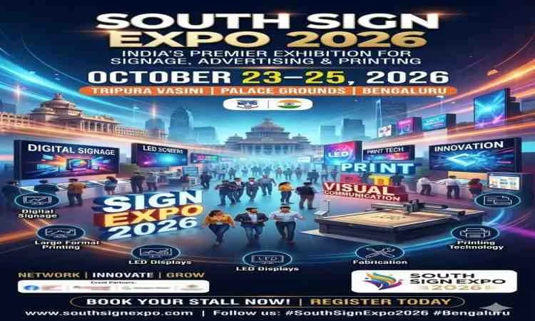 South Sign Expo 2026 — Bengaluru, Karnataka, India