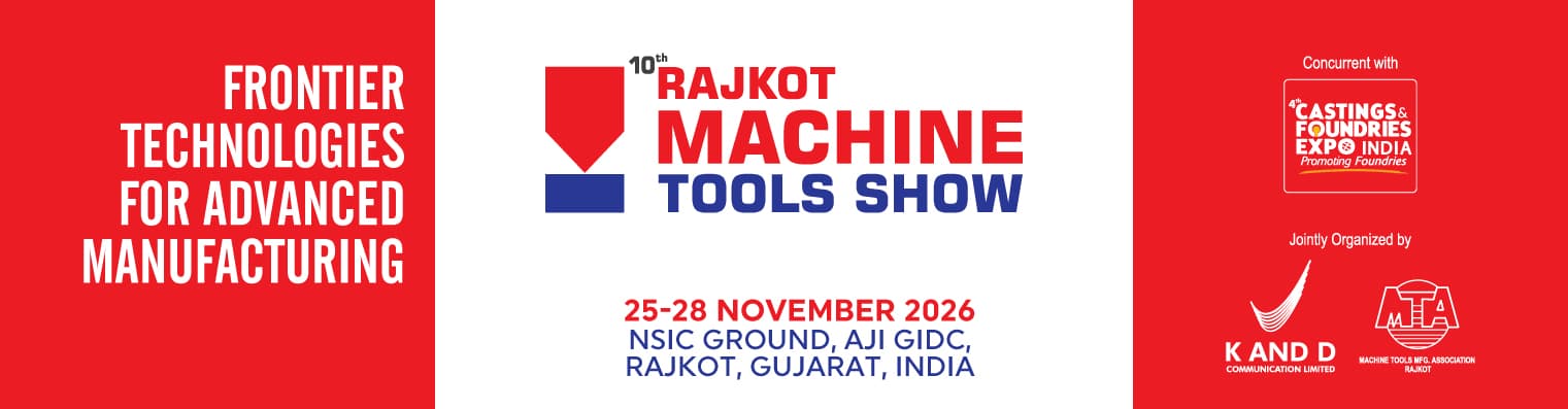 Rajkot Machine Tools Show 2026 — Rajkot, Gujarat, India