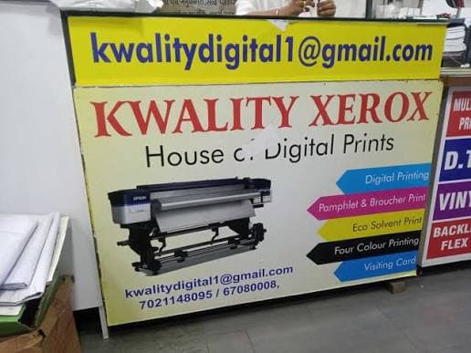 Kwality Xerox and Kwality Digital Prints